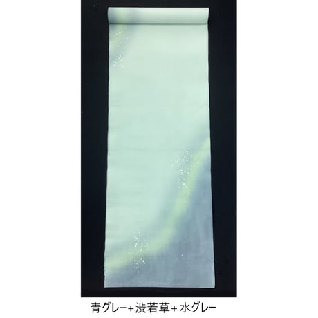 1.75尺×7.5尺 さくら 新濃淡ﾎﾞｶｼ金銀中小切箔　1枚売り