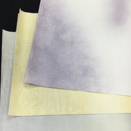 ⑭　2×6寸　高級画仙紙 本楮紙具引　大小金銀切箔　 計21枚 ⑭ 2×6寸 高級画仙紙 本楮紙具引 大小金銀切箔 計21枚 - メルカリ