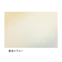 半懐紙　本鳥の子　両スミぼかし切箔砂子　1枚売り