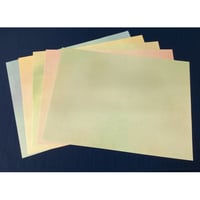 【数量限定】全懐紙　まつかぜ　25枚入(5色各5枚）