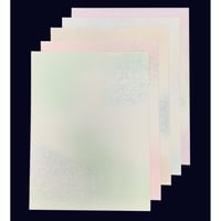 半懐紙　こころ　50枚入(5色各10枚）