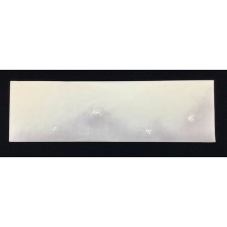 30×100㎝　新鳥の子　裾ぼかし墨流し紋様切箔砂子　1枚売り