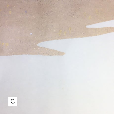 【こきん蔵出し限定商品・少々難アリ】66×92㎝ 本鳥の子 切継・手書き紋様