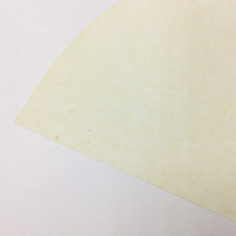 【少々難アリ】扇面 本鳥の子 切継紋様（11.5×35.5×16㎝）1枚売り