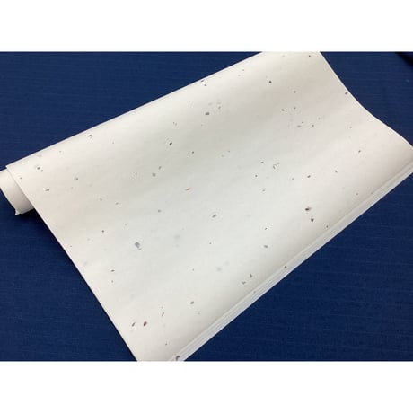 【在庫限り】約40×53㎝　チリ漉き込み和紙（厚口）5枚入
