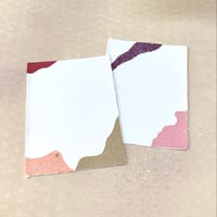 こきん特製　耳付き鳥の子はがき　本切り継ぎ　2枚入