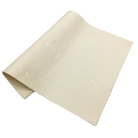 全懐紙　新鳥の子　白切箔砂子