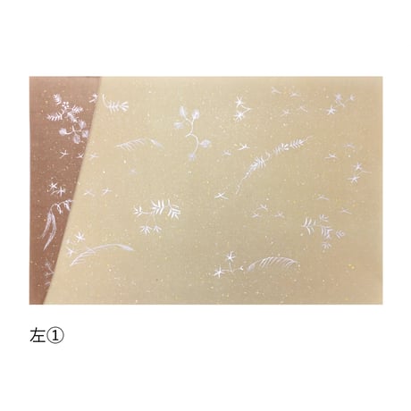 清書用 手描き 三十六人集紋様 切継（全体砂子・斜め1か所）  1枚売り
