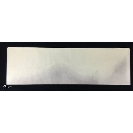 30×100㎝　新鳥の子　裾ぼかし墨流し紋様切箔砂子　1枚売り
