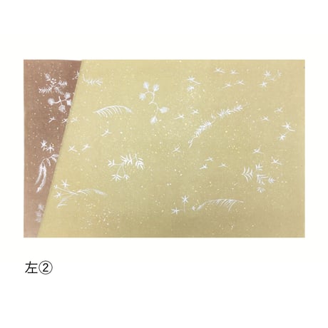 清書用 手描き 三十六人集紋様 切継（全体砂子・斜め1か所）  1枚売り