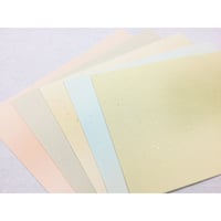 半懐紙/半紙判　わかな　50枚入(5色各10枚）