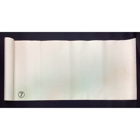 ●1.75×7.5　北斗　手漉宣紙　三色特殊ﾎﾞｶｼ砂子　10枚入（箱入り）（No.2000)