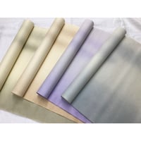 2尺×6尺　新単宣　横裾天地吹流し2色ぼかし金銀砂子振　１枚売り
