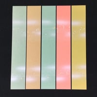 唄用短冊　No.103　（5色各1枚入）