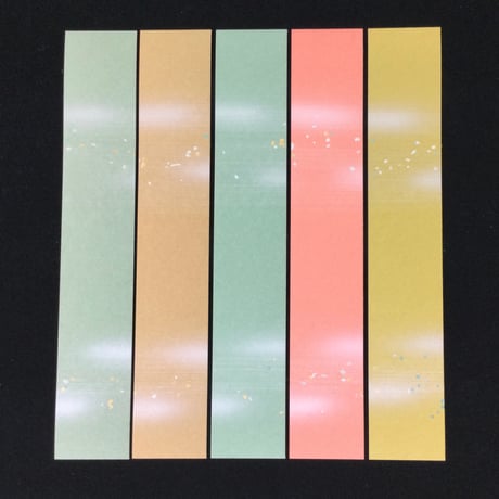 色紙70枚白ふち金色短冊40枚 色紙70枚白ふち金色短冊40枚