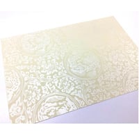 【在庫限り・良品】21.5×31㎝ 本鳥の子 染からかみ紋様（獅子丸紋様） １枚売り