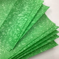 【こきん蔵出し商品・特価】全懐紙/半懐紙　虎皮箋　緑