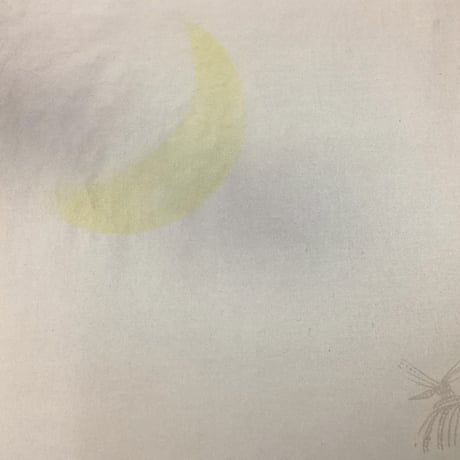 全懐紙　本鳥の子　染ぼかし紋様（秋草と月）1枚売り
