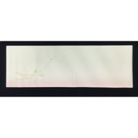 33㎝×100㎝　大和草ぼかし梅紋様（金パールどり）　1枚売り