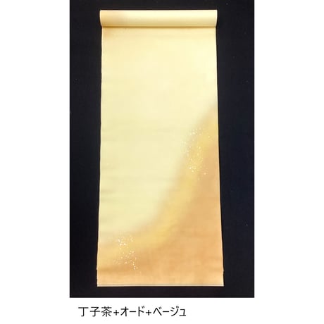1.75尺×7.5尺 さくら 新濃淡ﾎﾞｶｼ金銀中小切箔　1枚売り