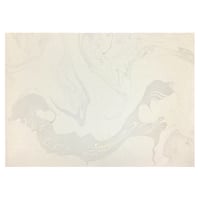【一点限り】こきん製 全懐紙 本鳥の子 墨流し紋様切箔砂子（No.5）