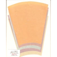 【特価】こきん製 本鳥の子 扇面いろいろセット 18×18×19㎝　5枚入