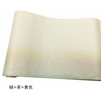 30×100㎝　新鳥の子　裾3色ぼかし切箔砂子　1枚売り