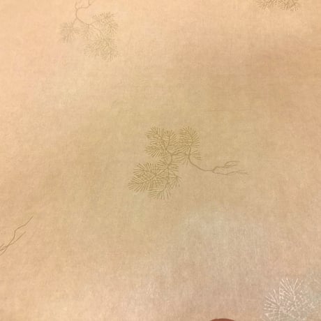 全懐紙　都《みやこ》　染紋様～根引松～　1枚売り