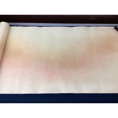 ●1.75×7.5尺　楮紙　2色虹ぼかし　金銀切箔砂子 10枚入（箱入り）（No.2900）