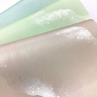 全懐紙　楮紙（M)薄具引 天の川風銀中小切箔砂子　1枚売り