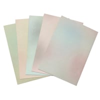 半懐紙/半紙判　そよか　100枚入(5色各20枚）