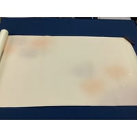 ●2尺×6尺　新鳥 薄具引 三色特殊ﾎﾞｶｼ新沙色型打 金銀中小切箔砂子ﾉｹﾞ振 ローラー  5枚入（No.3600-2）