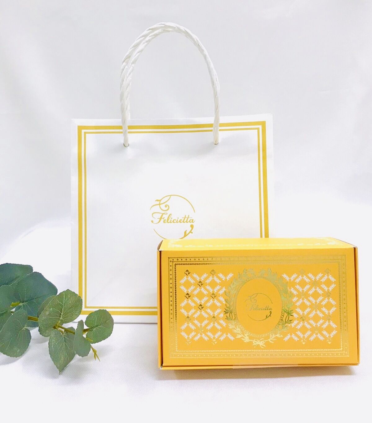 フェリシエッタ オリジナル紙袋(W200×H200×D100mm) | Felicietta