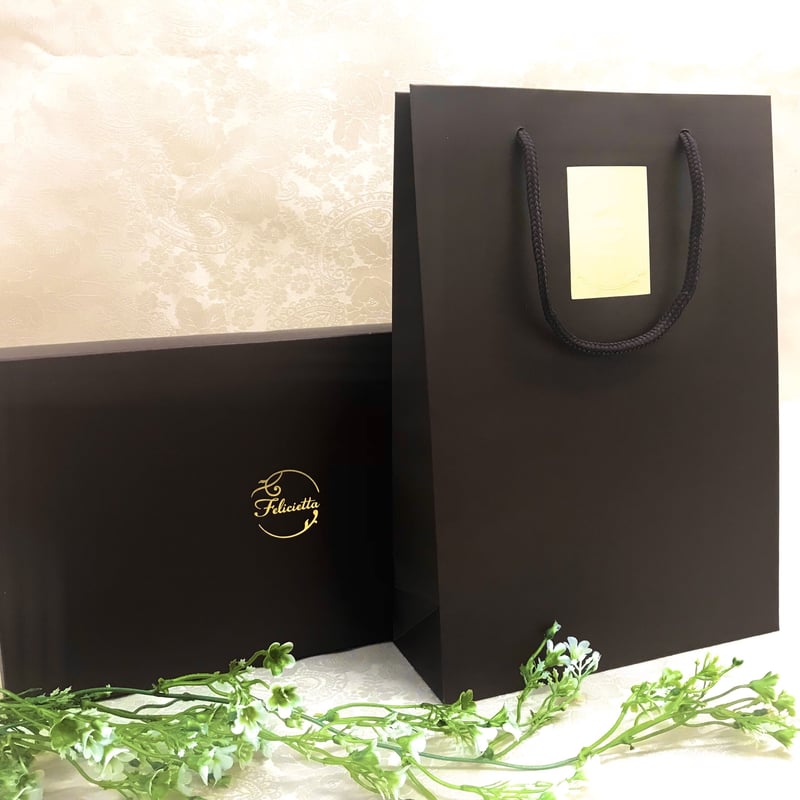 フェリシエッタ ギフトボックス用紙袋(W225×H320×D80mm) | Feliciett