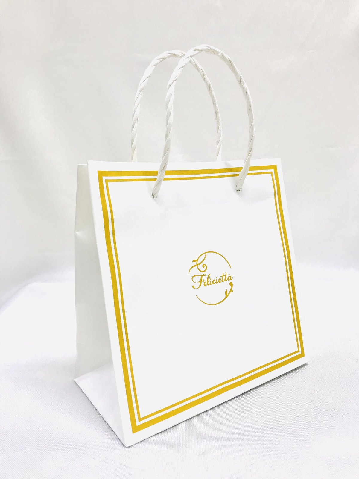 フェリシエッタ オリジナル紙袋(W200×H200×D100mm) | Felicietta