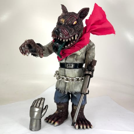 シカルナ工房 ガエザル 白黒マーブルカラー シカルナ工房・ガエザル/マーブルB | スタチューギャラリーオクトパンチ