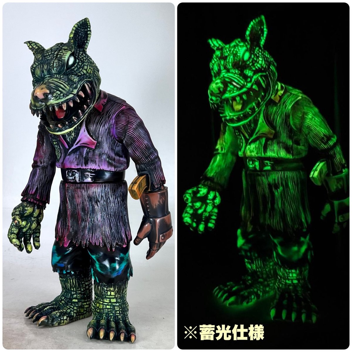 犬男HOWL 蓄光 *1 OFF* | シカルナ・工房 ｜ONLINE SHOP