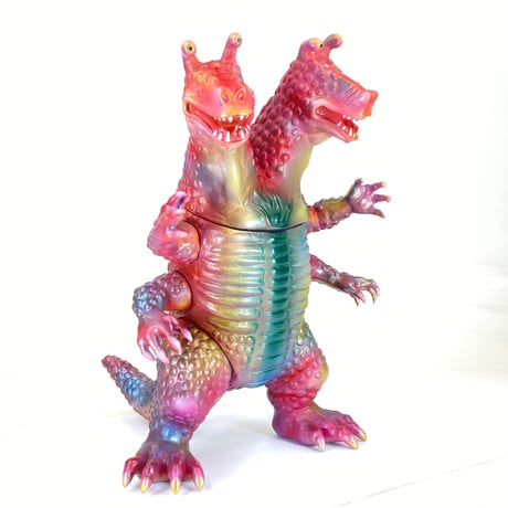 シカルナ工房　宇宙怪獣メギーラ　蛍光ピンク成形　ソフビ シカルナ・工房 ｜ONLINE SHOP