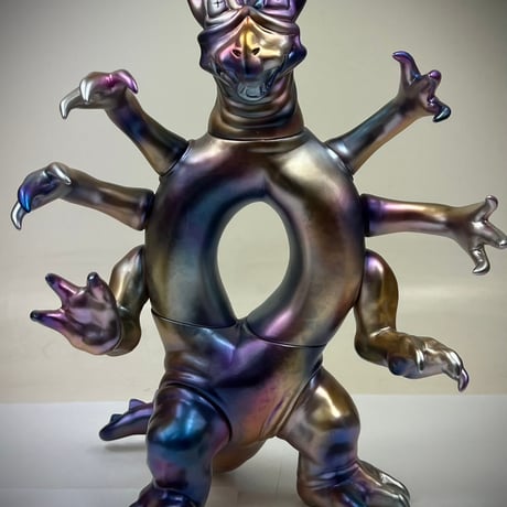 ソフビ　シカルナ工房　ガンバア 獣低音玩具～Beast Bass Toy］のシカルナ・工房製「羅亜頭～LAAZ～」重
