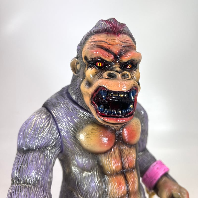 シカルナ工房 巨猿 ソフビ メタリック ワンオフ塗装 巨猿 シカルナ工房 ソフビ ワンオフ シカルナ工房 巨猿 ソフビ