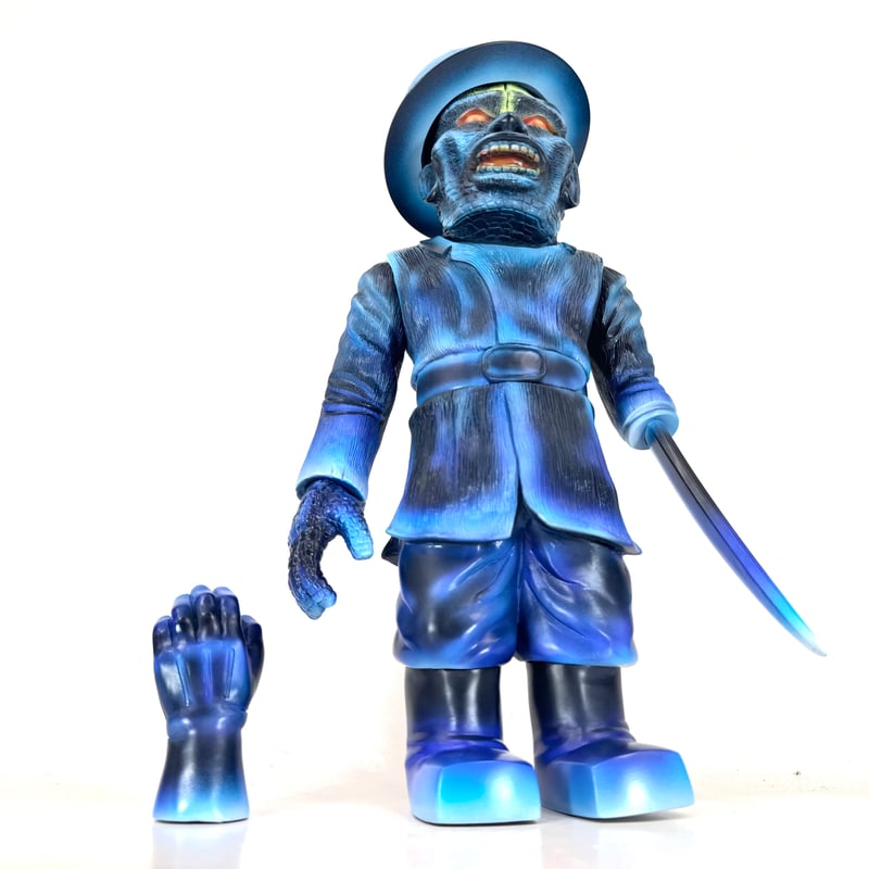 送料無料 シカルナ工房　月巧舎　IZOU イゾー　ソフビ　未塗装 シカルナ工房 IZOU イゾー インディーズソフビ ソフビ ゾンビ