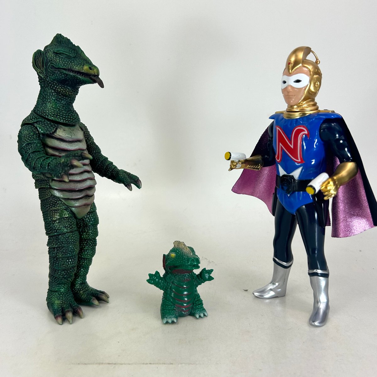 ナショナルキッド&海底人シーラカンス シーラカンス指人形付 ナショナルキッド&海底人シーラカンス シーラカンス指人形付