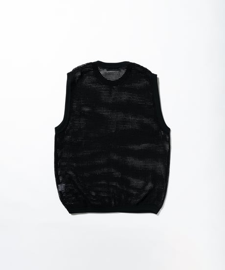 REVEAL MESH SLEEVELESS TOP