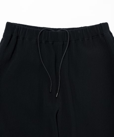 BLACKDYED RIPPLE PANTS