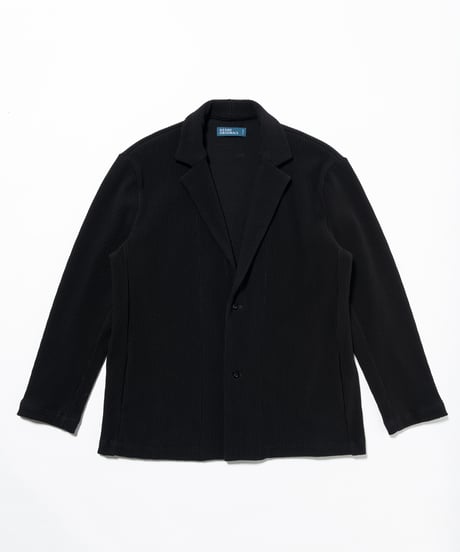 BLACKDYED RIPPLE JACKET