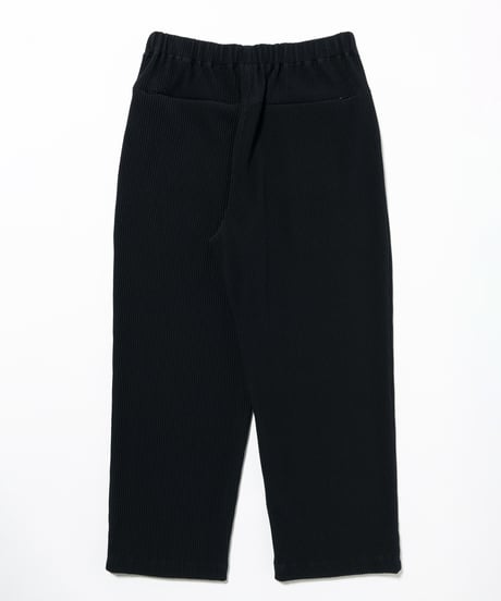 BLACKDYED RIPPLE PANTS