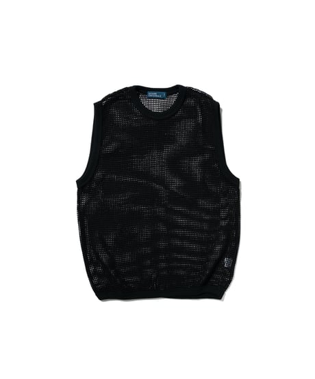REVEAL MESH SLEEVELESS TOP