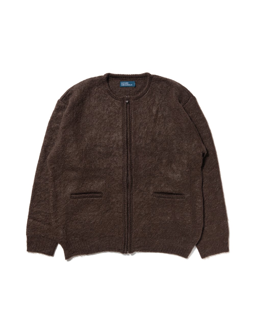 トップス unused mohair crew neck cardigan UNUSED Womens / Mohair knit cardigan-UNUSEDの通販EQUAL