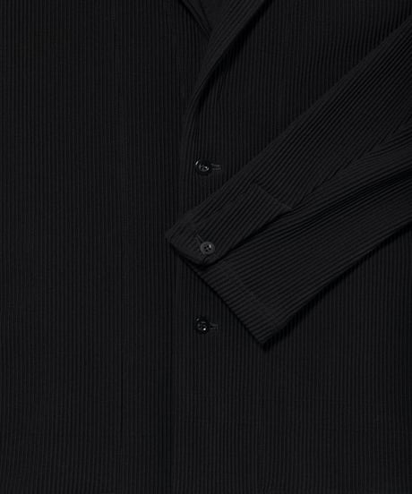 BLACKDYED RIPPLE JACKET