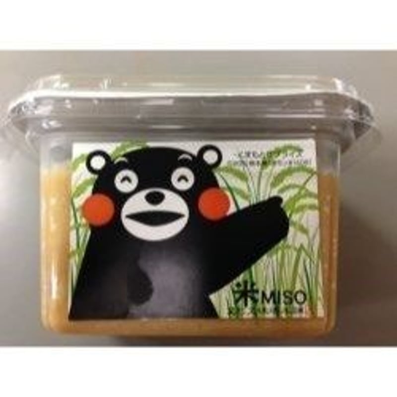 一流の品質 くまモン米みそ300g | 株式会社 貝島商店 味噌